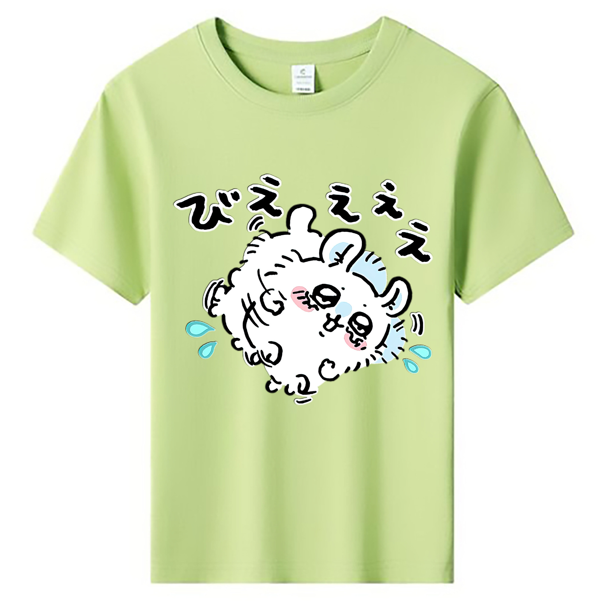 （画像用） ちいかわ モモンガ Chii-kawa Momonga 綿100％キッズTシャツ（フロントプリント）